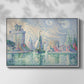 The Green Towers (Les tours vertes, la Rochelle), 1913 - Floater Framed Canvas Print