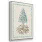 Willow Blue Besler IV - Framed Premium Gallery Wrapped Canvas L Frame 3 Piece Set - Ready to Hang