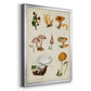 Mushroom Species VI - Modern Framed Canvas Print