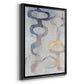 Linx I - Modern Framed Canvas Print