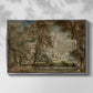Salisbury Cathedral from the Bishop's Grounds, c. 1822-1823 - Floater Framed Canvas Print