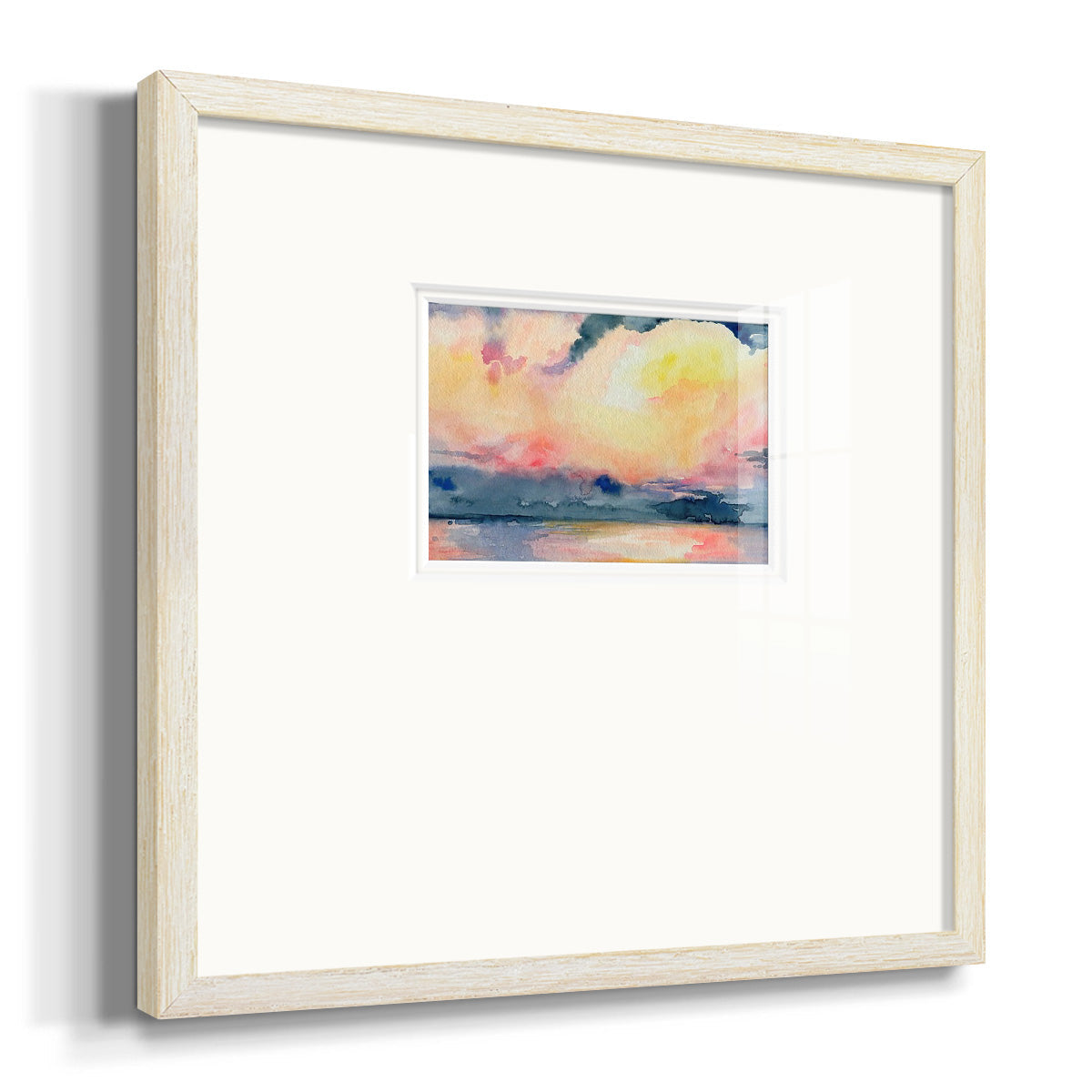 Prism Seascape III Premium Framed Print Double Matboard