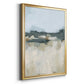 Brushstroke Badlands I - Modern Framed Canvas Print