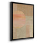 Adobe Sunrise I - Modern Framed Canvas Print