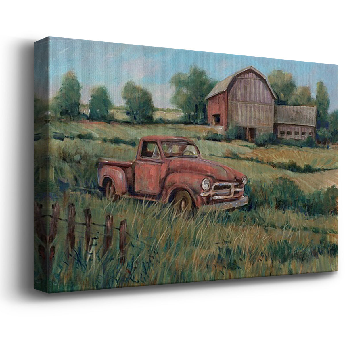 Rusting Away II Premium Gallery Wrapped Canvas - Ready to Hang