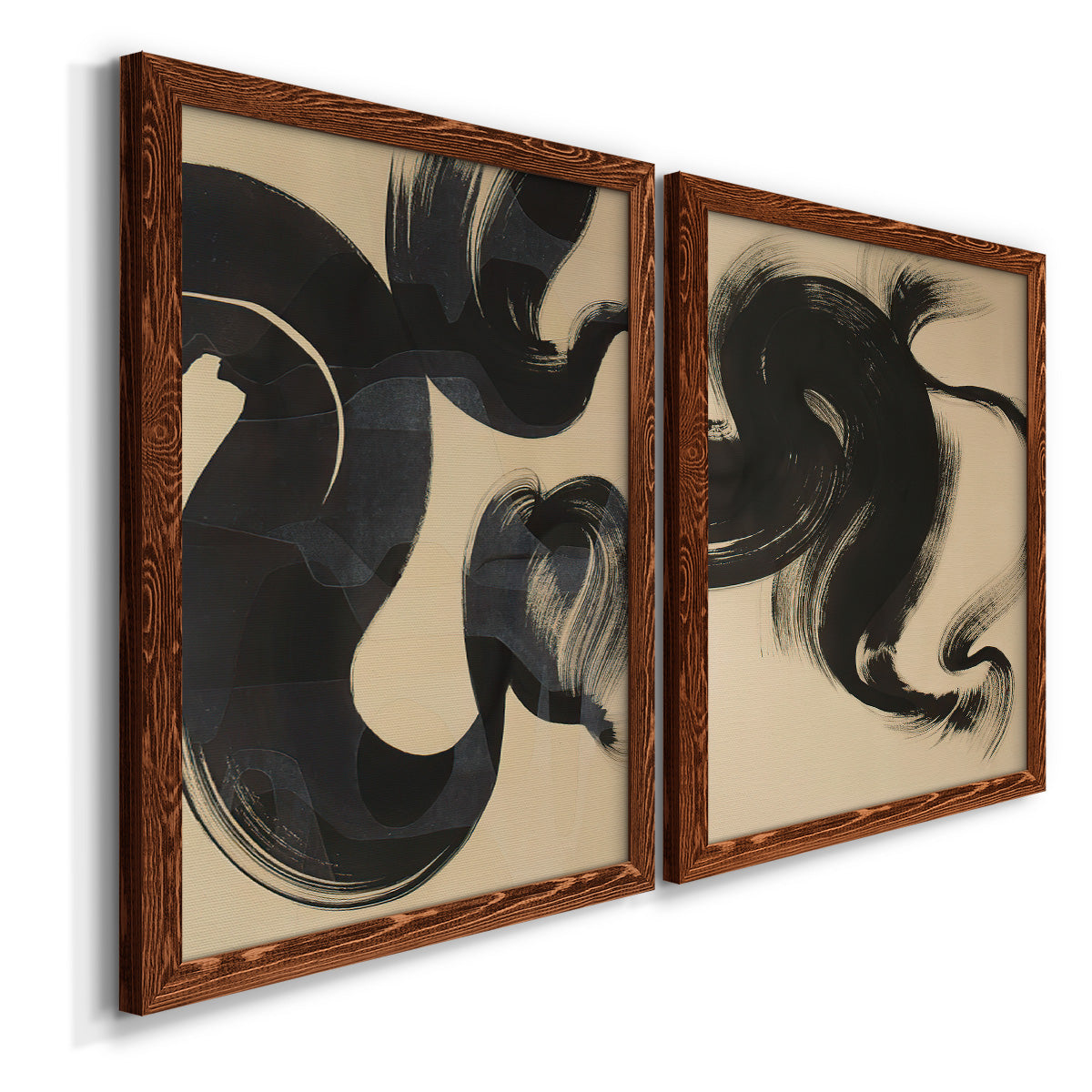 Sea Change I - Premium Framed Canvas 2 Piece Set - Ready to Hang