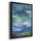Island Morning - Modern Framed Canvas Print