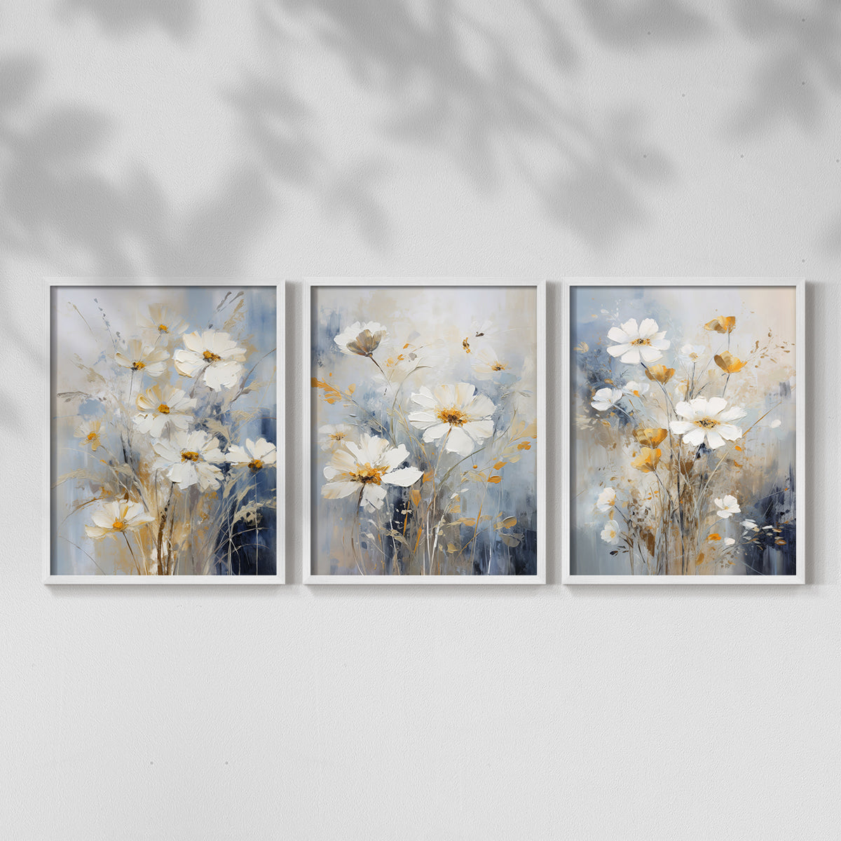 Floral Study Series XCV - Restickable Framed Art Set