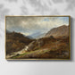 Mountain Landscape, 1864 - Floater Framed Canvas Print