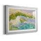 Treasured Island - Modern Framed Art Print