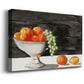 Watercolor Fruit Bowl II Premium Gallery Wrapped Canvas - Ready to Hang