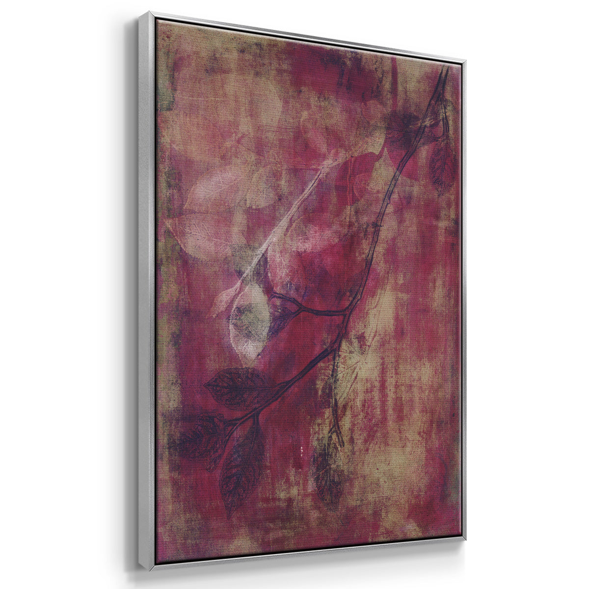 Branching Out XVII - Framed Premium Gallery Wrapped Canvas L Frame - Ready to Hang