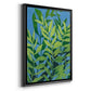 Ocean Vines II - Modern Framed Canvas Print