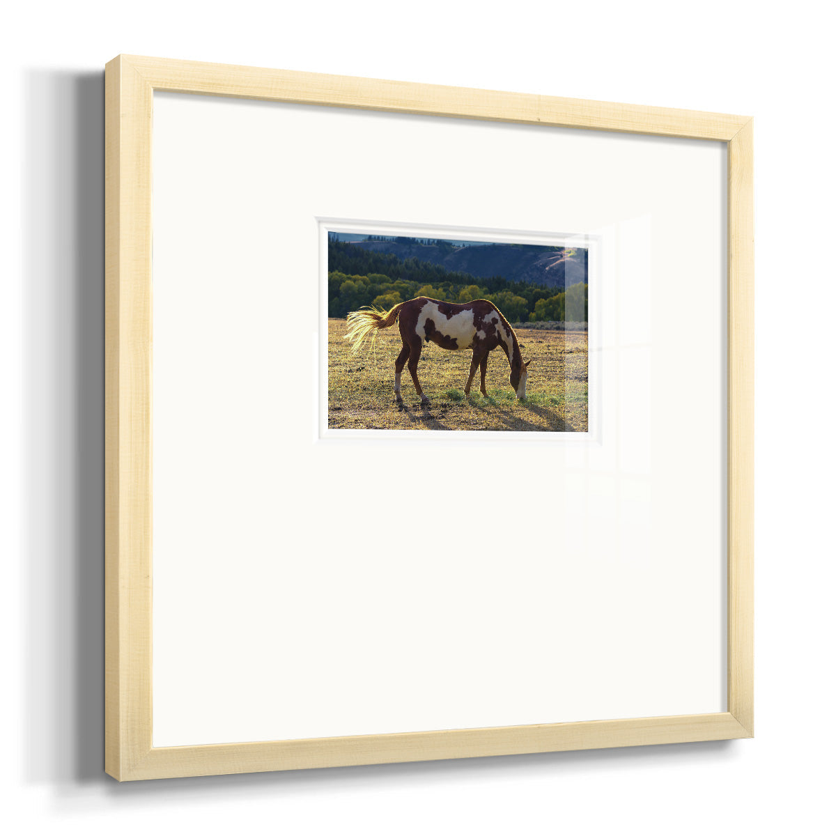 Breakfast- Premium Framed Print Double Matboard