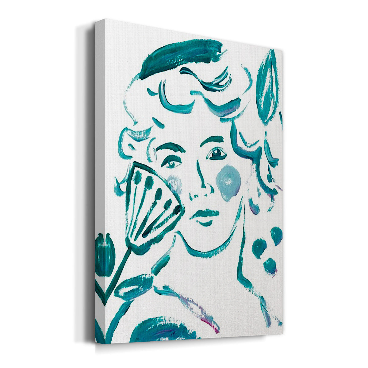 Budding Flower I - Canvas Art Print