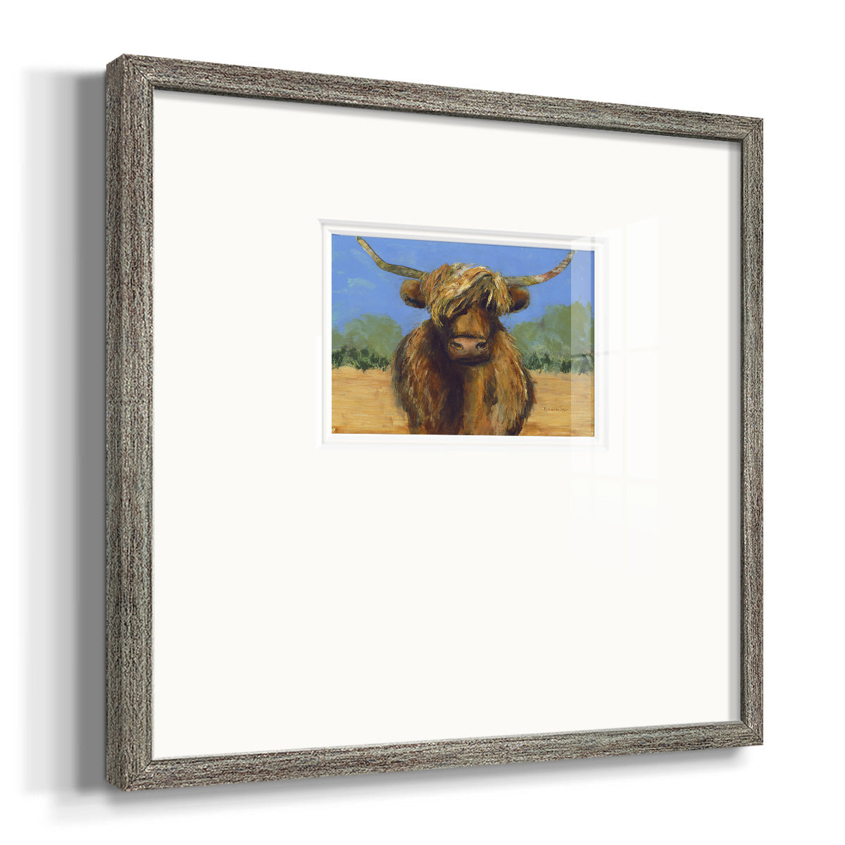 Shorty- Premium Framed Print Double Matboard