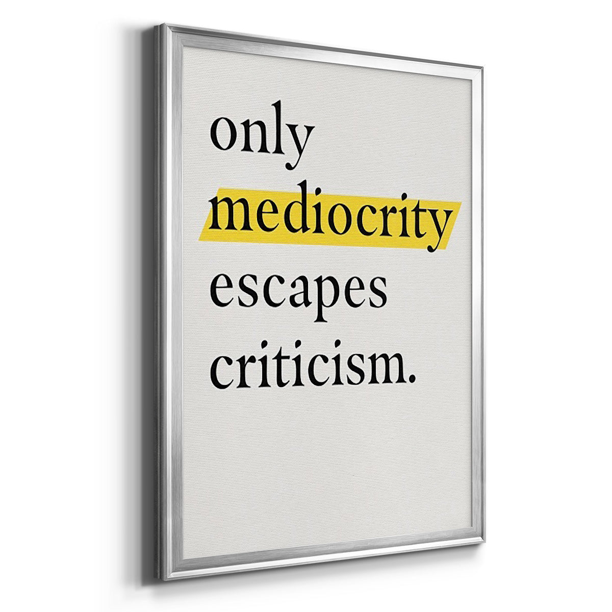 Bro-Inspo II - Modern Framed Canvas Print