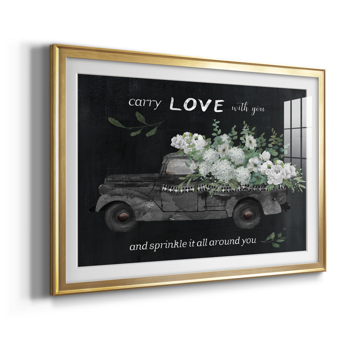 Carry Love Premium Framed Print - Ready to Hang