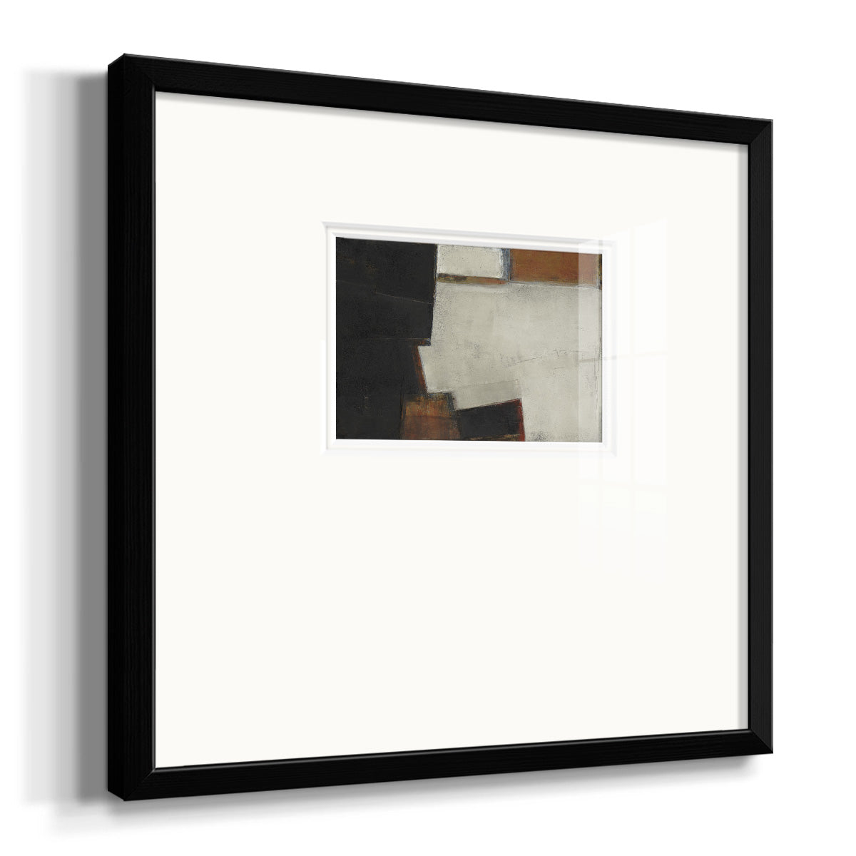 Our Way to Fall- Premium Framed Print Double Matboard