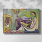 The Muse, 1935 - Floater Framed Canvas Print