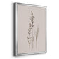 Delicate Stems I - Modern Framed Canvas Print