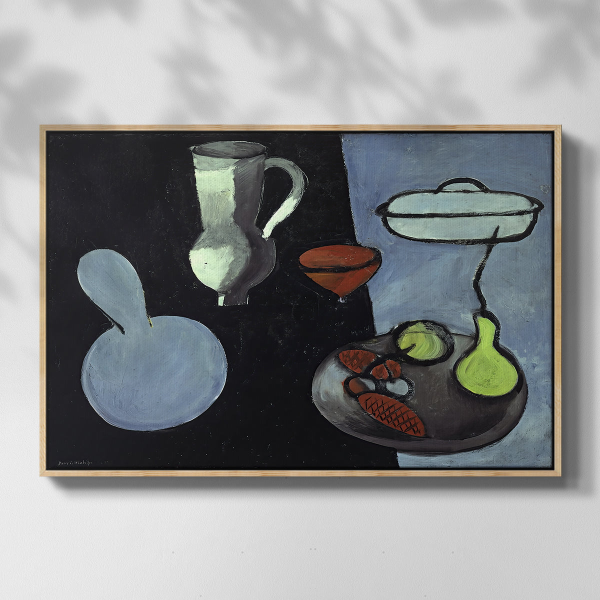 The Gourds (Les coloquintes), 1916 - Floater Framed Canvas Print