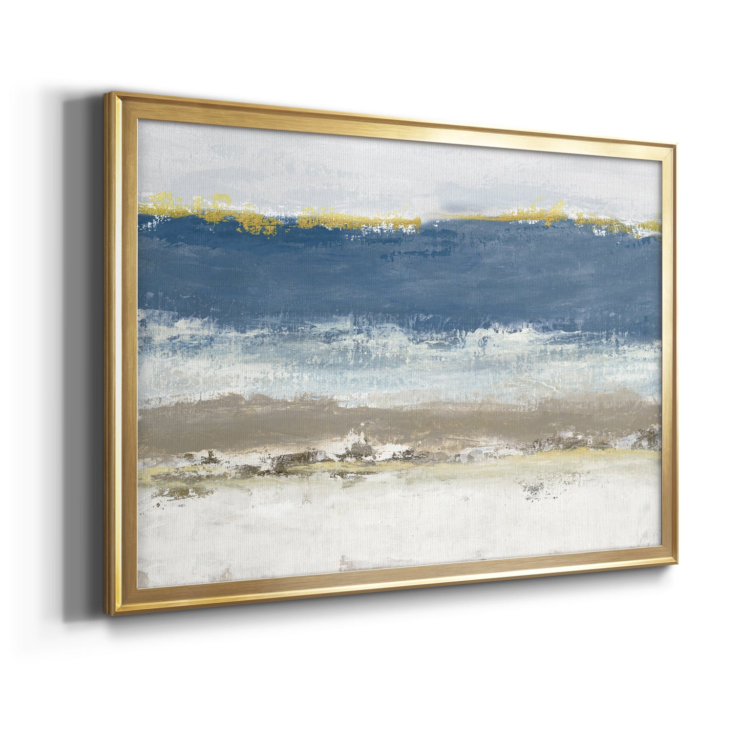Blue Skies - Modern Framed Canvas Print