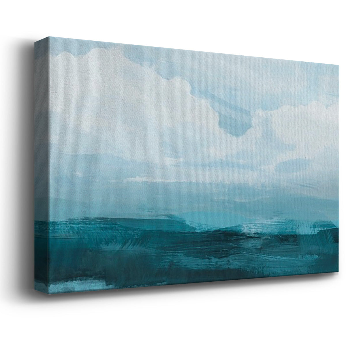 Azure Rising III Premium Gallery Wrapped Canvas - Ready to Hang