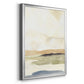 Slate Movement II - Modern Framed Canvas Print