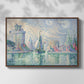 The Green Towers (Les tours vertes, la Rochelle), 1913 - Floater Framed Canvas Print