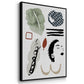 Collected Mindfulness I - Framed Premium Gallery Wrapped Canvas L Frame 3 Piece Set - Ready to Hang