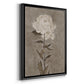 Pretty As A Peony I - Modern Framed Canvas Print