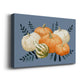 Autumn Orange & Blues I Premium Gallery Wrapped Canvas - Ready to Hang