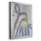 Linx II - Modern Framed Canvas Print