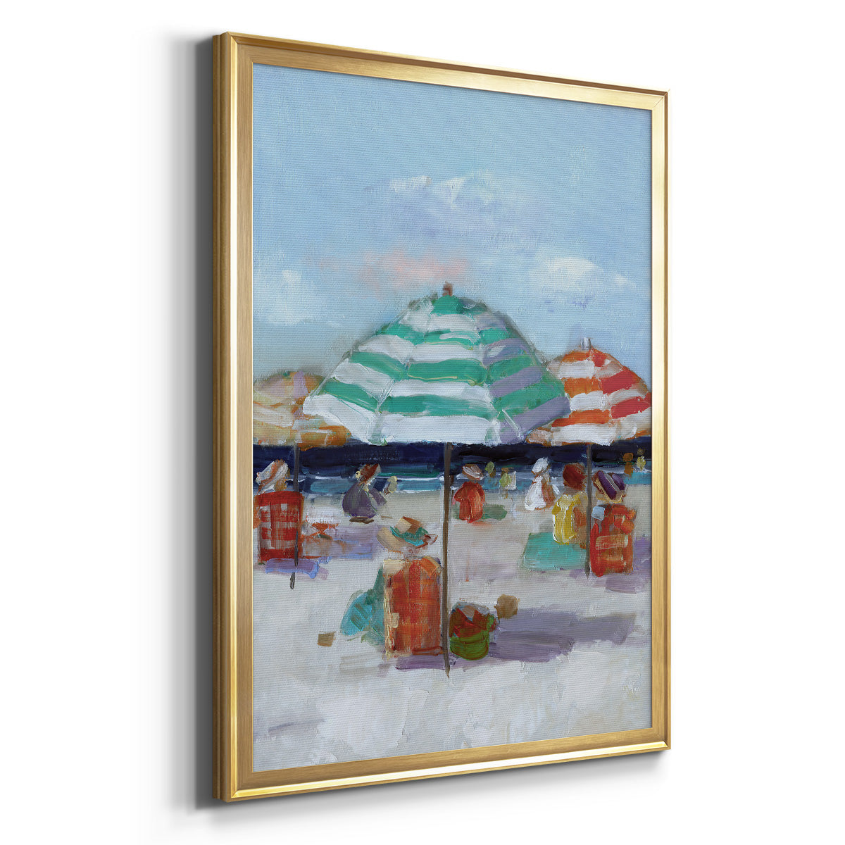 A Day Dream I - Modern Framed Canvas Print