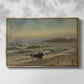 Storm at Rügen, 1882 - Floater Framed Canvas Print