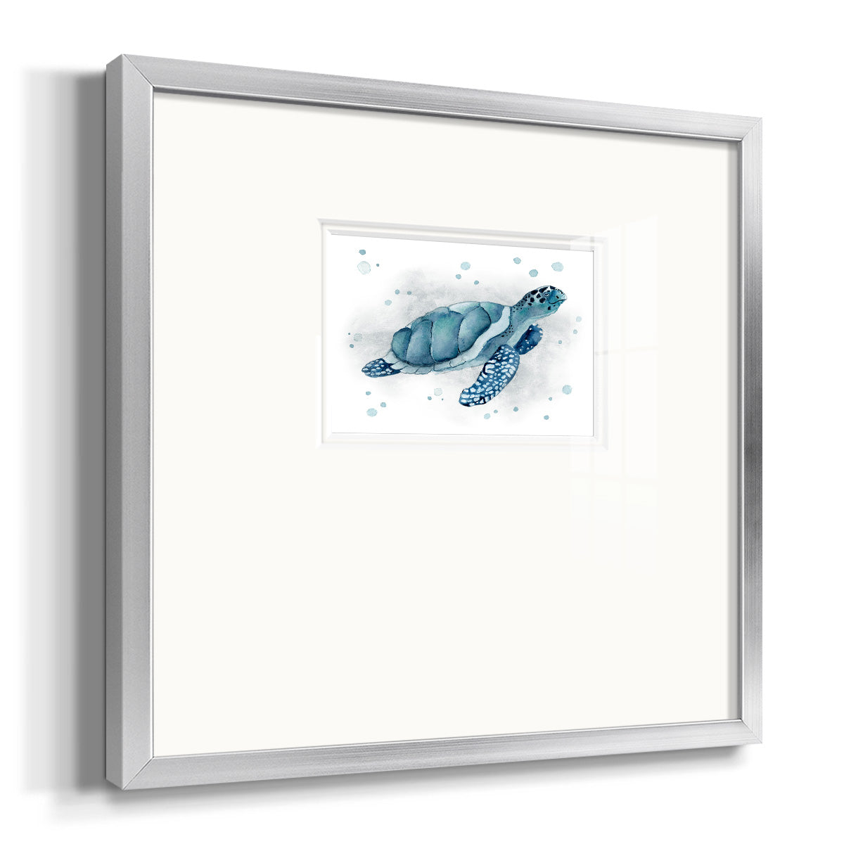 Mini Exotic Coral IX (U) Premium Framed Print Double Matboard