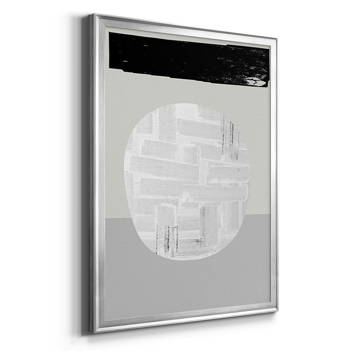 Eggy I - Modern Framed Canvas Print