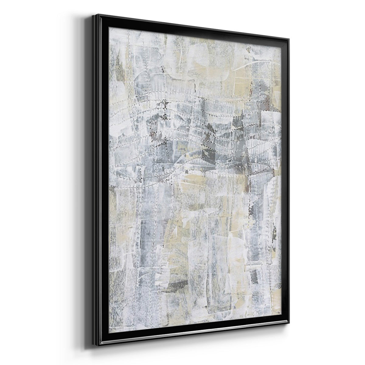 Ghost Town II - Modern Framed Canvas Print