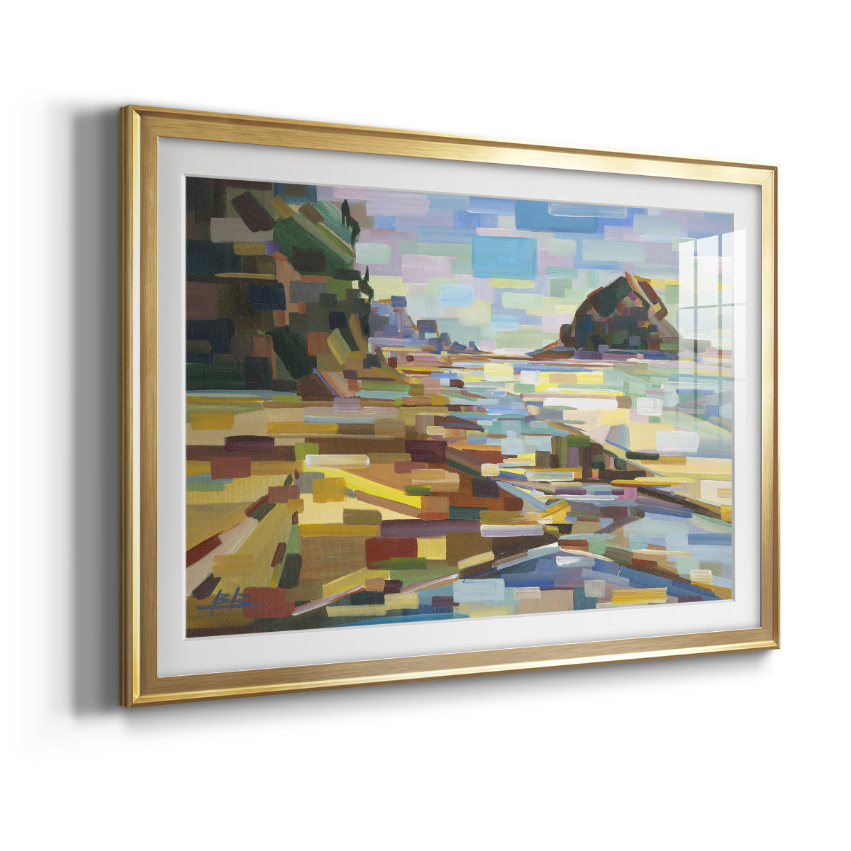 Best Coast - Modern Framed Art Print