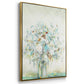 Textured Bouquet - Framed Premium Gallery Wrapped Canvas L Frame - Ready to Hang