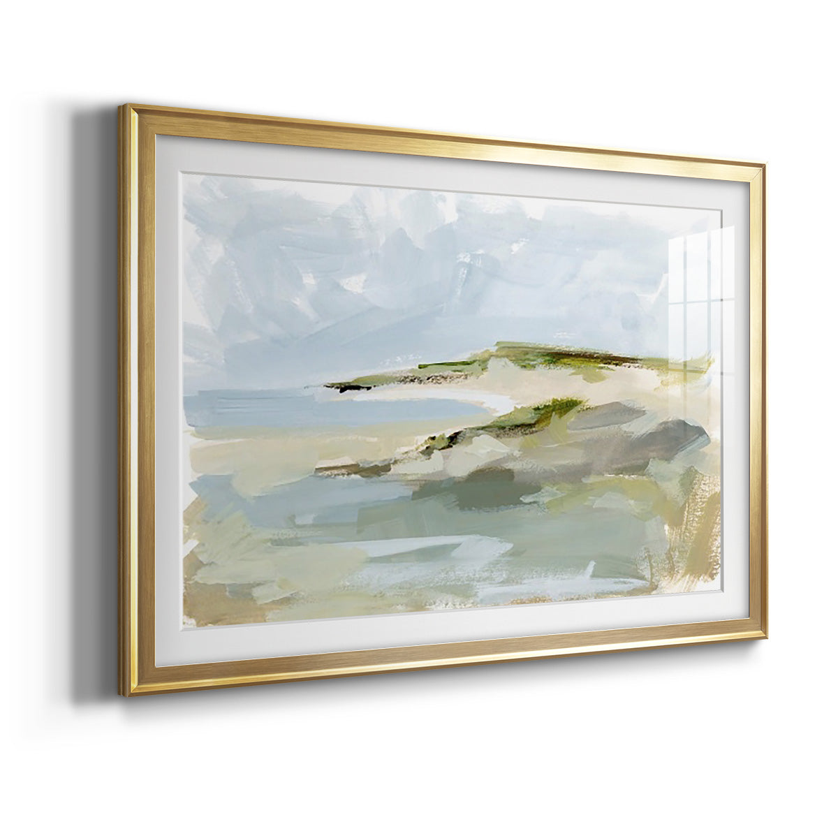 Sea Cove Impression I - Modern Framed Art Print