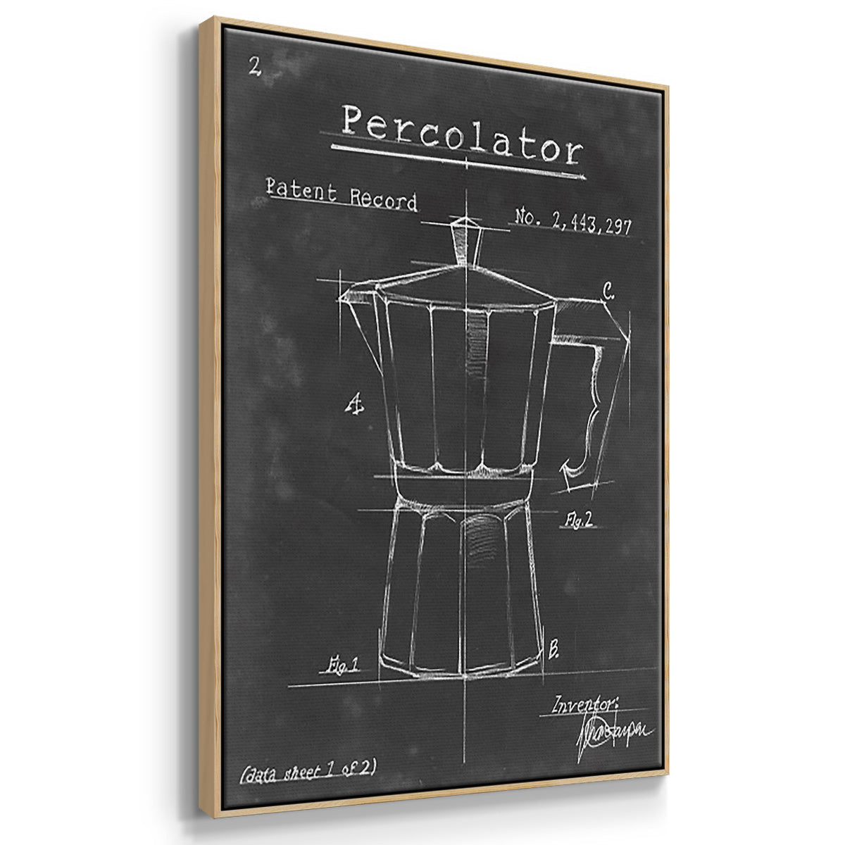 Morning Routine IV - Floater Framed Canvas Set