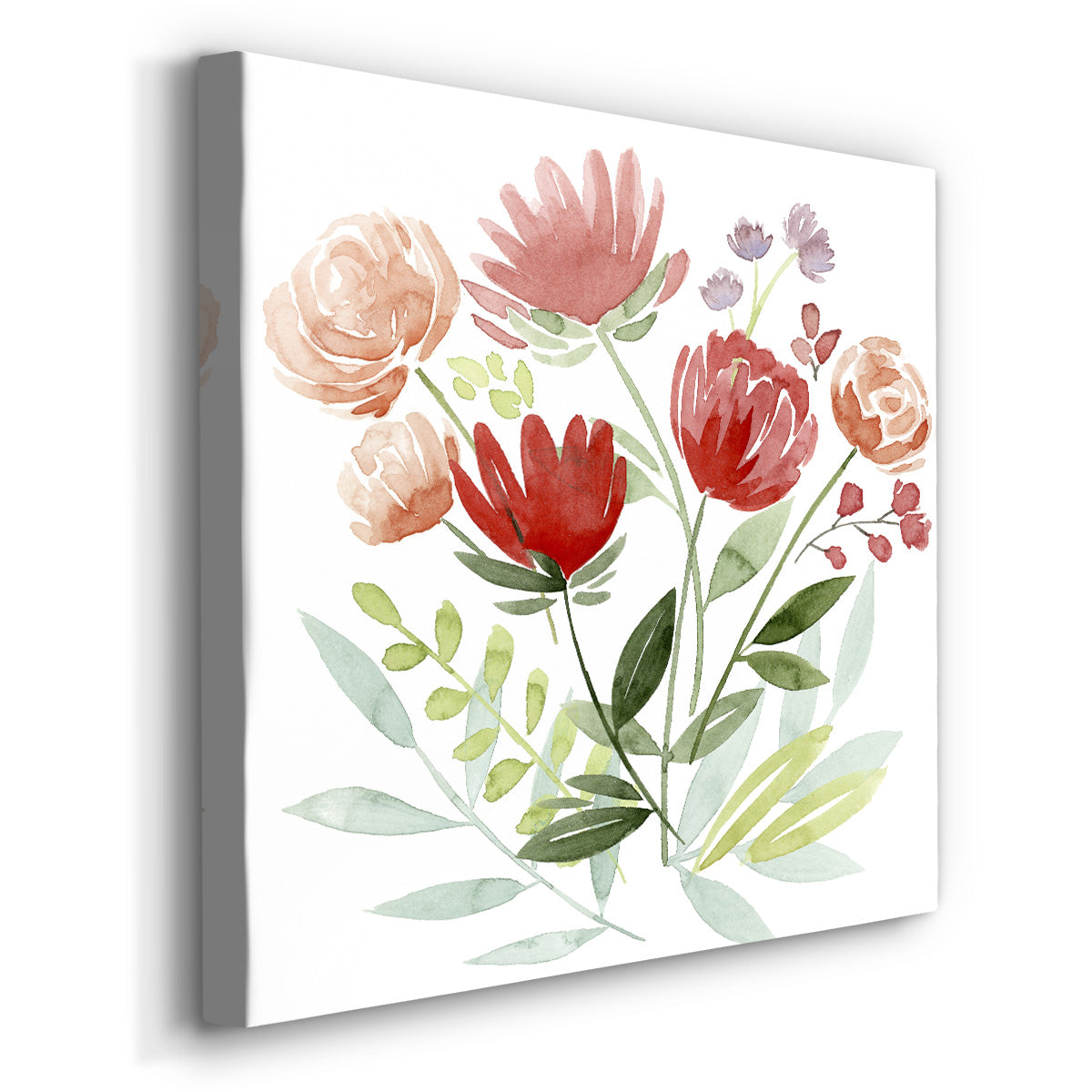 Country Bouquet II - Canvas Art Print