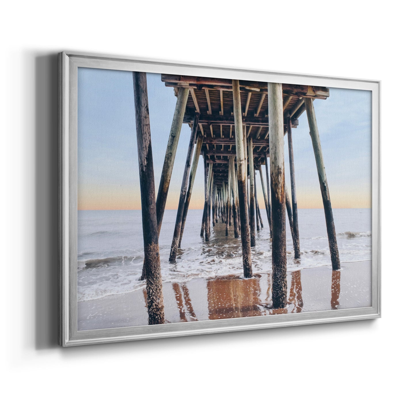 Under the Pier Premium Classic Framed Canvas - Ready to Hang