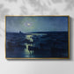 Camaret, Moonlight and Fishing Boats, 1894 - Floater Framed Canvas Print