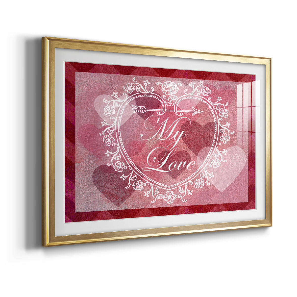 DIY Love Collection A - Modern Framed Art Print
