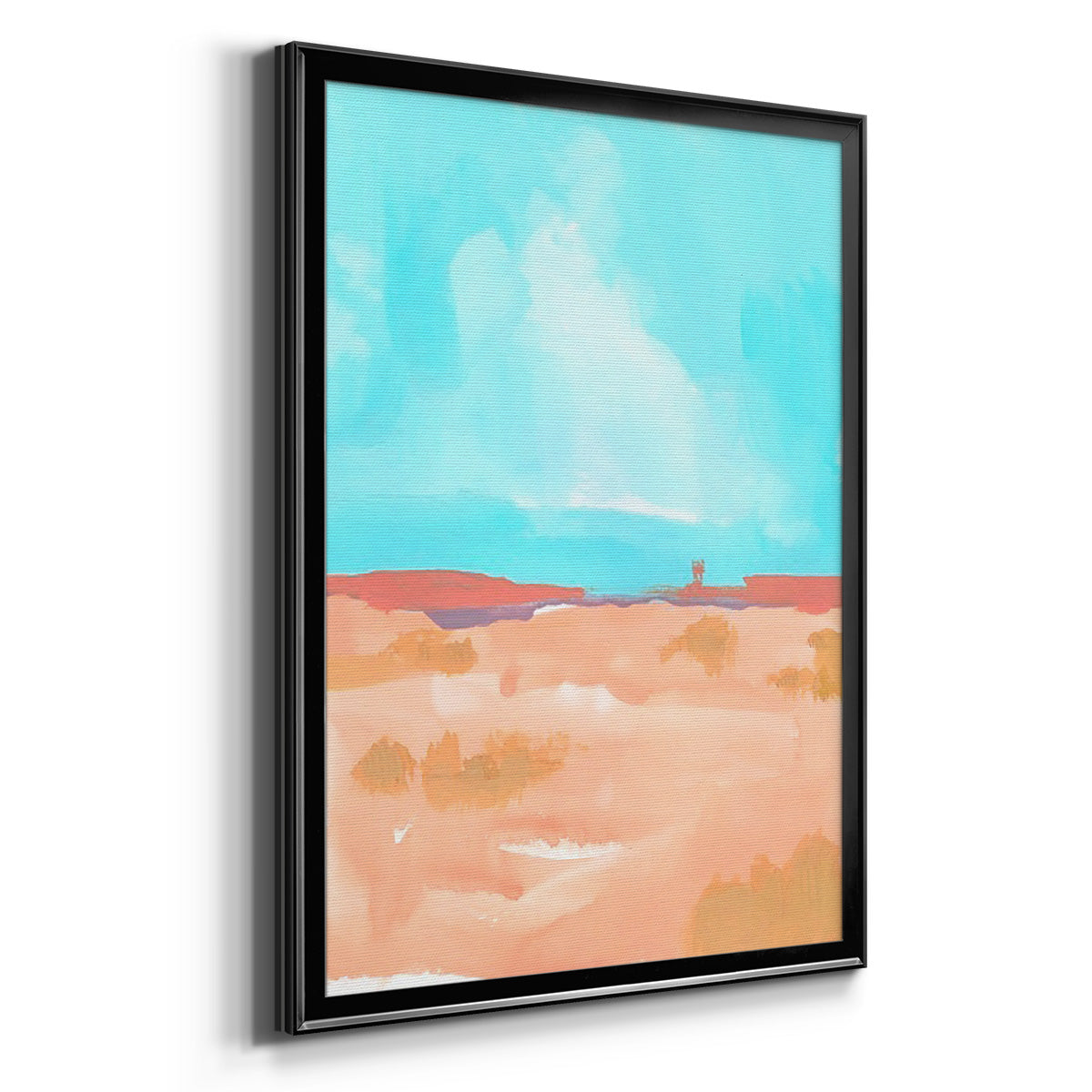 Wide Open Spaces II - Modern Framed Canvas Print
