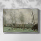 Washerwomen in a Willow Grove, c. 1871 - Floater Framed Canvas Print