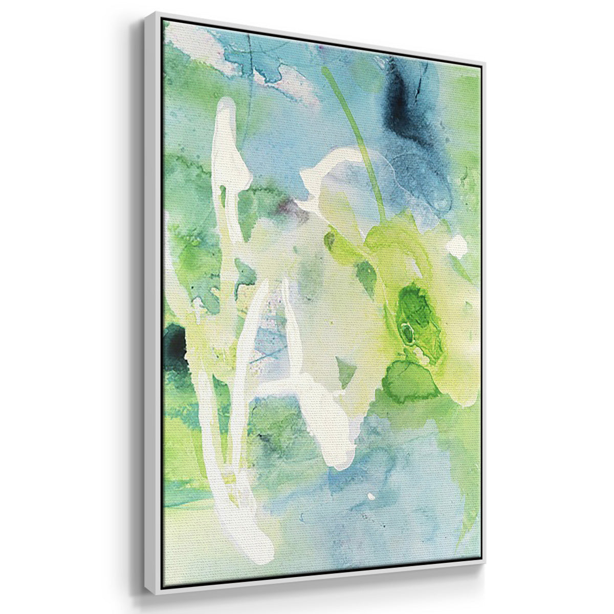 Rising Above I - Framed Premium Gallery Wrapped Canvas L Frame 3 Piece Set - Ready to Hang